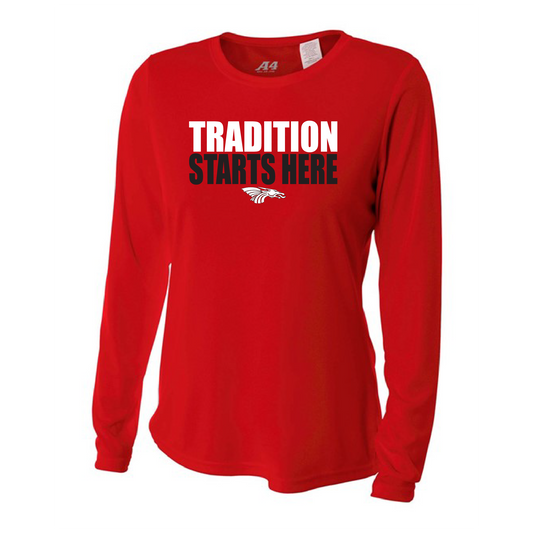 Womens L/S T-Shirt - Tradition Starts Here