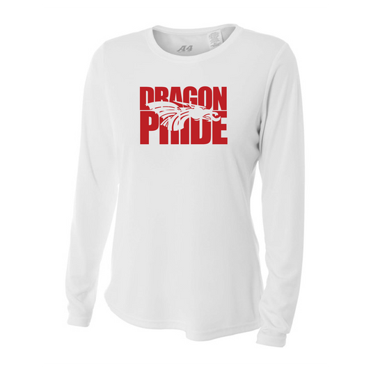 Womens L/S T-Shirt - Dragon Pride