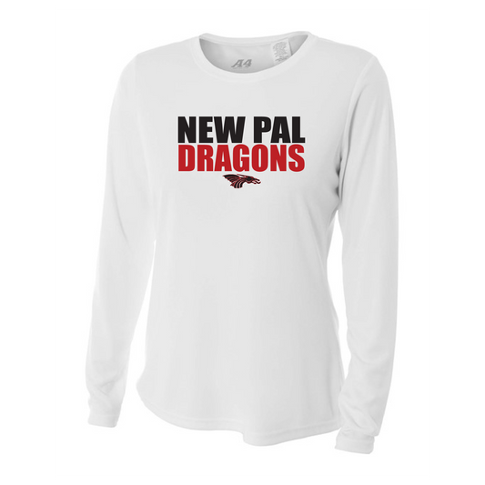 Womens L/S T-Shirt - New Pal Dragons