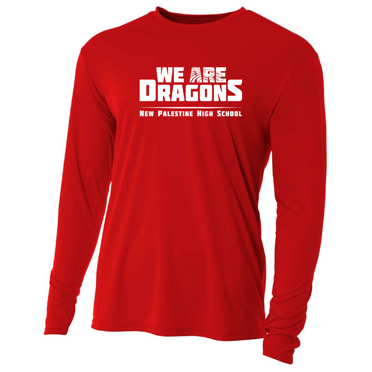 Mens L/S T-Shirt - We Are Dragons NPHS