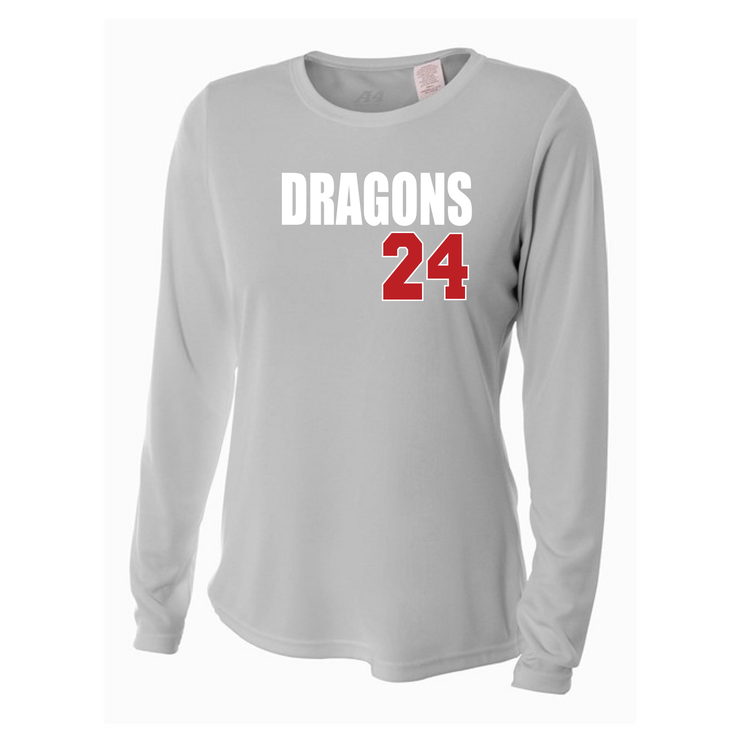 Womens L/S T-Shirt - Dragons ## (Custom)