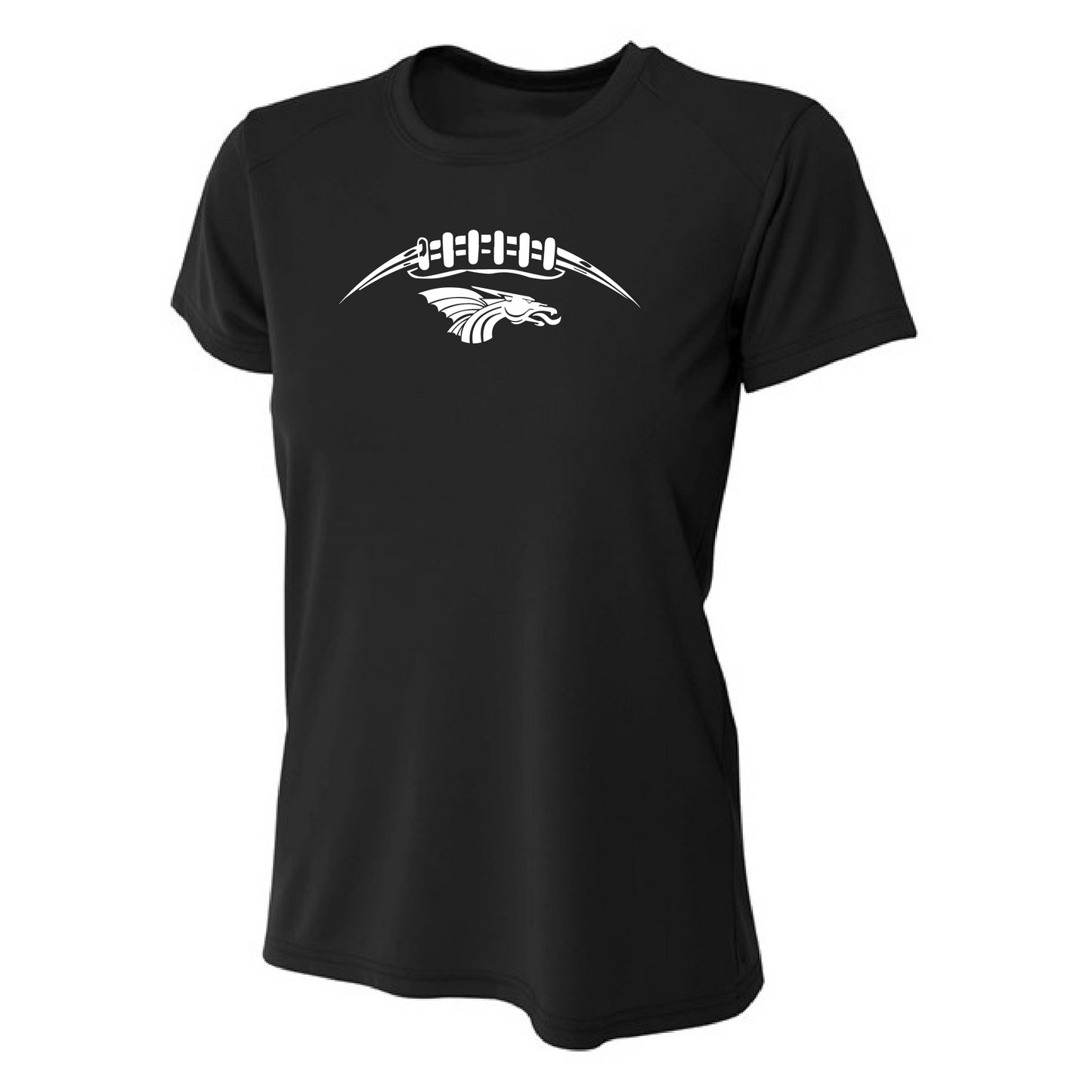 Womens S/S T-Shirt - Dragons Football Laces