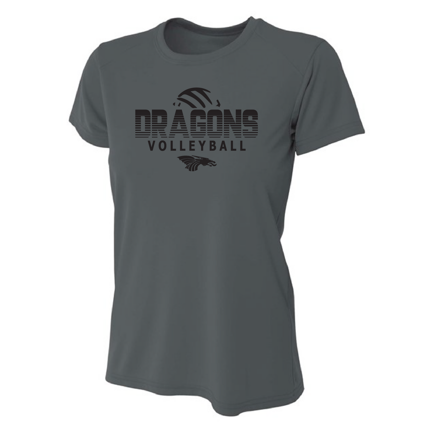 Womens S/S T-Shirt - Dragons Volleyball