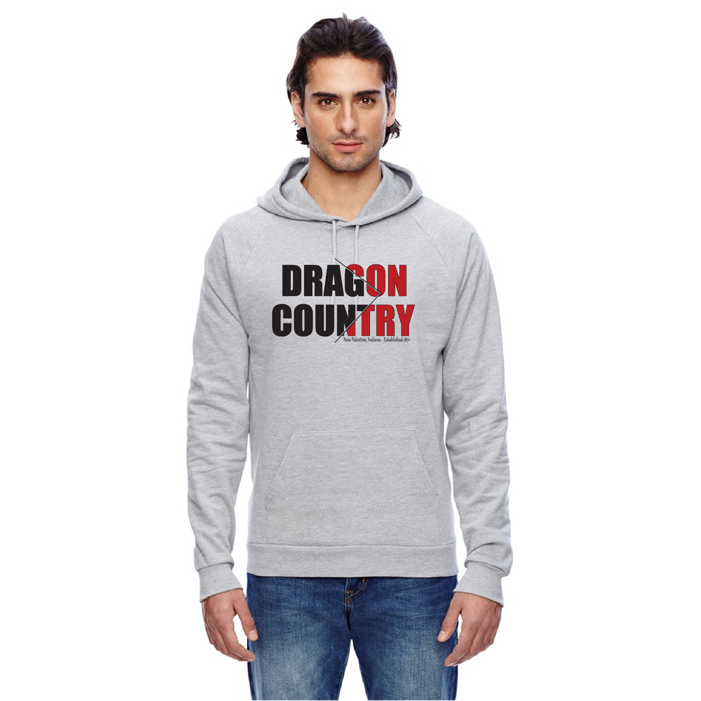 Unisex Hoodie - Dragon Country Arrowed