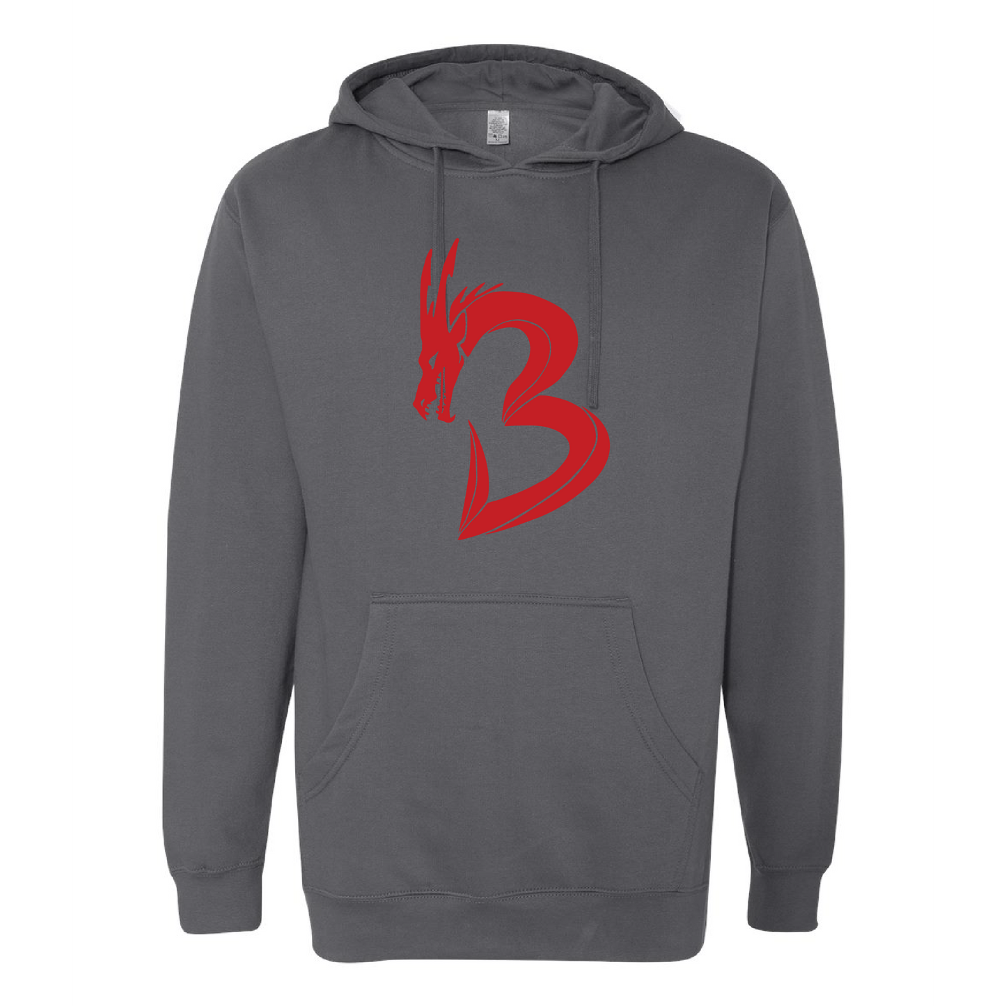 Unisex Hoodie - NP Bands "B" Dragon (red)
