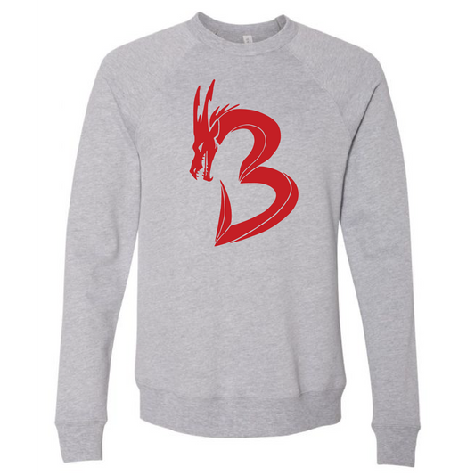 Unisex Sweatshirt - NP Bands "B" Dragon (red)