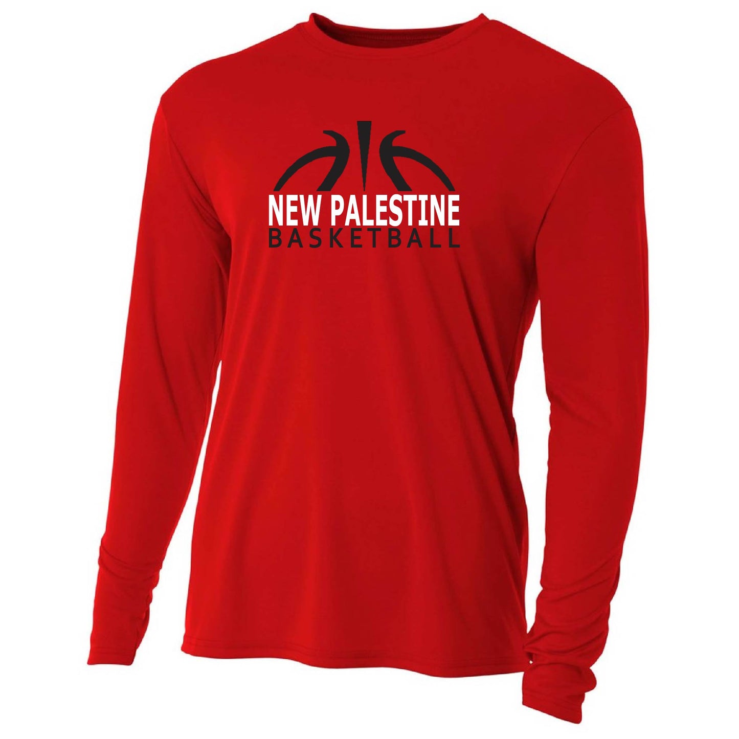 Mens L/S T-Shirt - NP Basketball