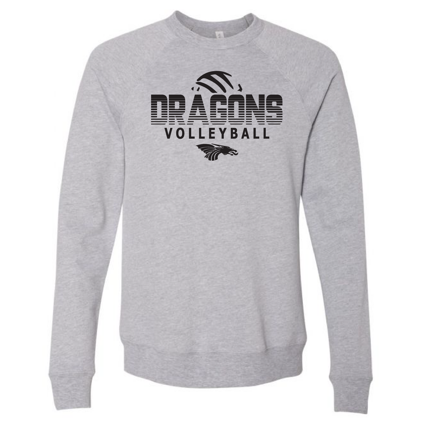Unisex Sweatshirt - Dragons Volleyball