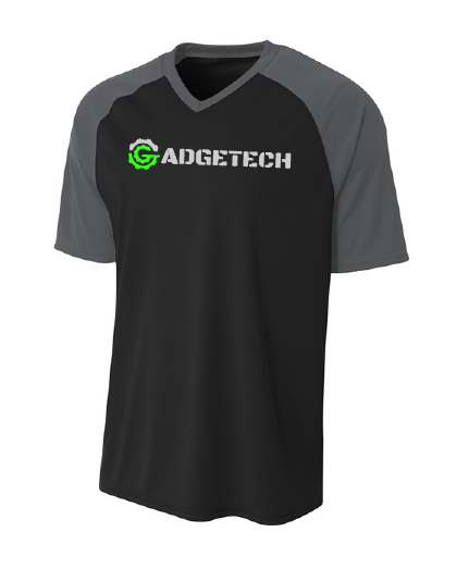 Gadgetech 2-Tone S/S T-Shirt - Gadgetech Logo