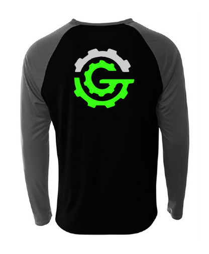 Gadgetech 2-Tone L/S T-Shirt - Gadgetech Logo