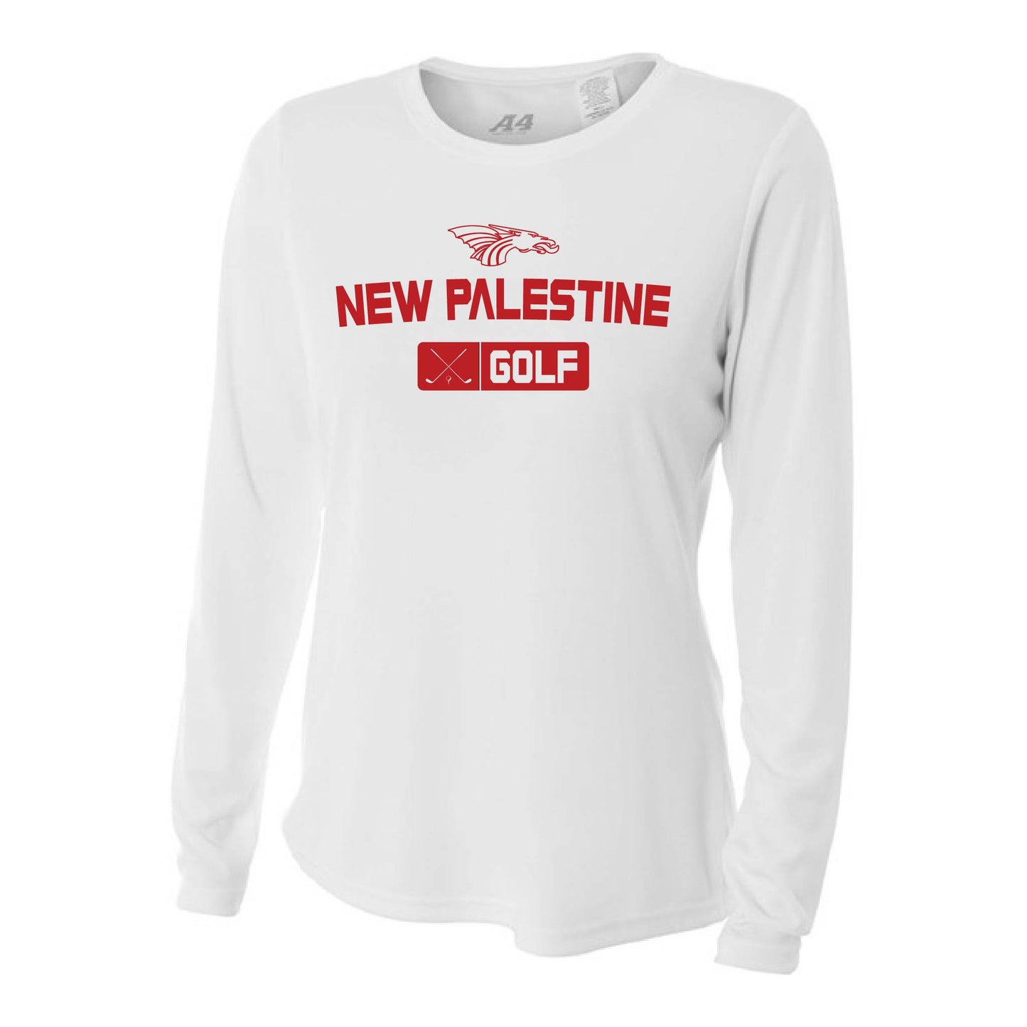 Womens L/S T-Shirt - New Palestine Golf