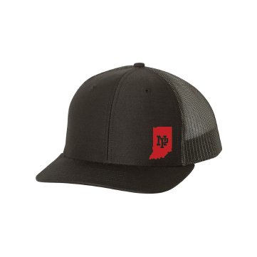 Classic Snapback - Indiana Outline w/NP Logo (white)