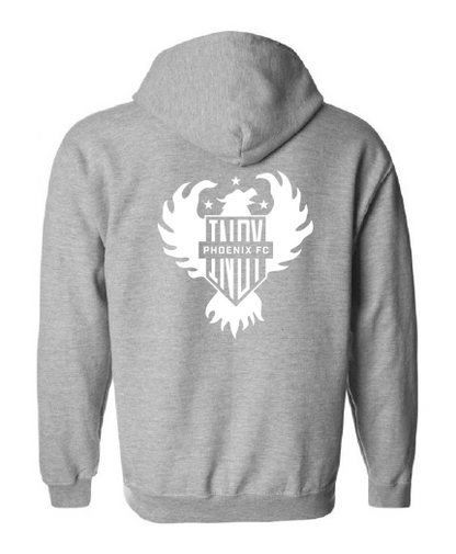 Indy Phoenix FC Zip Up Hooded Sweatshirt (Youth)