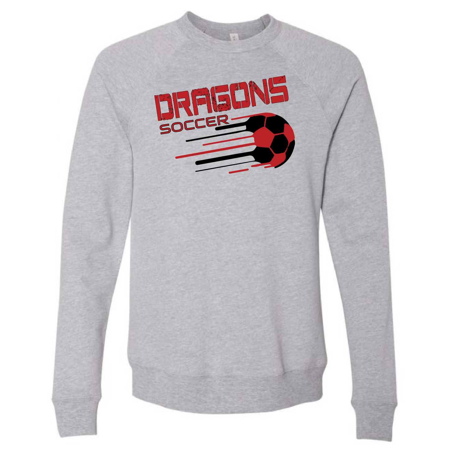 Unisex Sweatshirt - Dragons Soccer Slanted