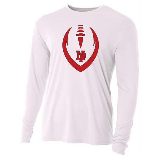 Unisex Youth L/S T-Shirt - Dragons Vertical Football