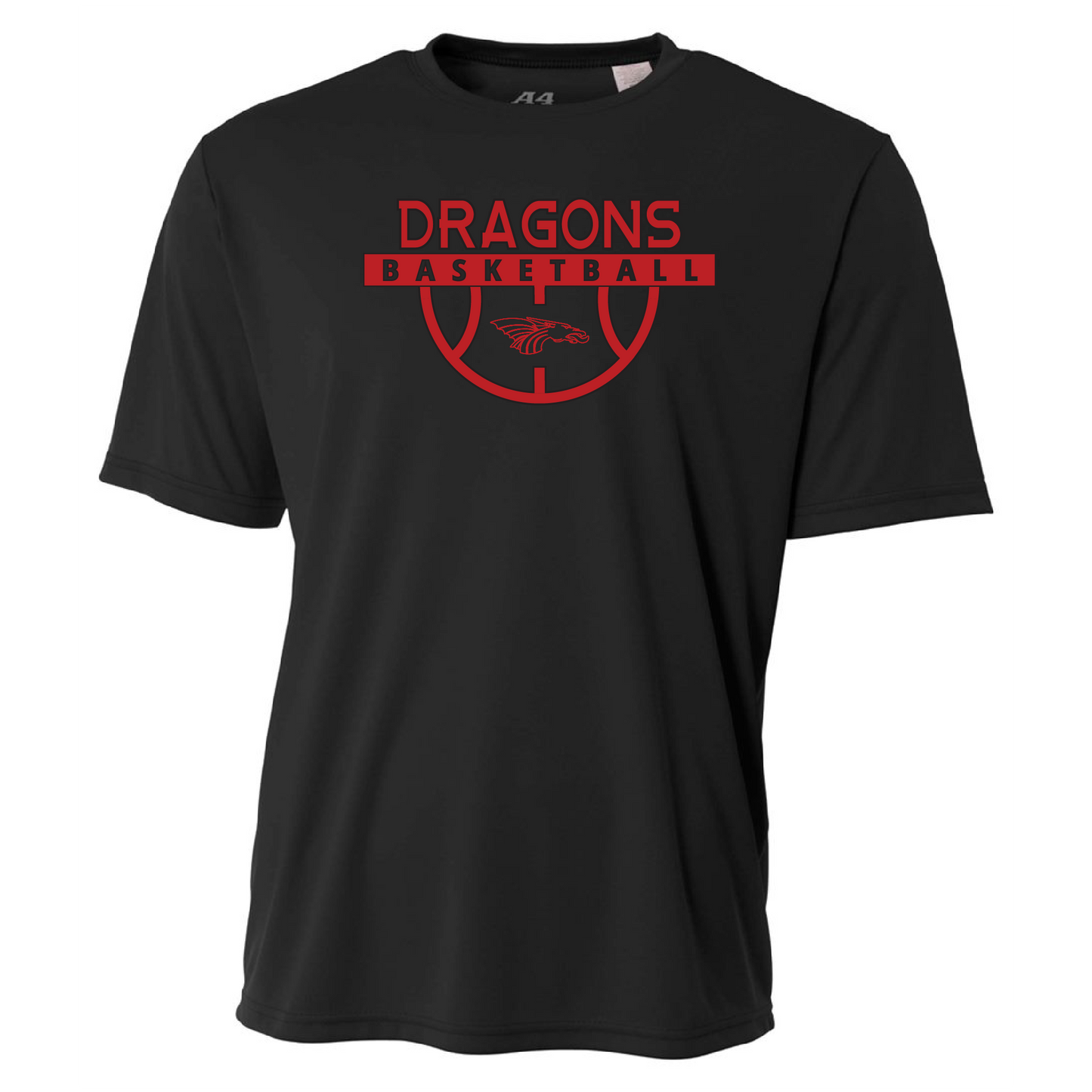 Mens S/S T-Shirt - Dragons Basketball