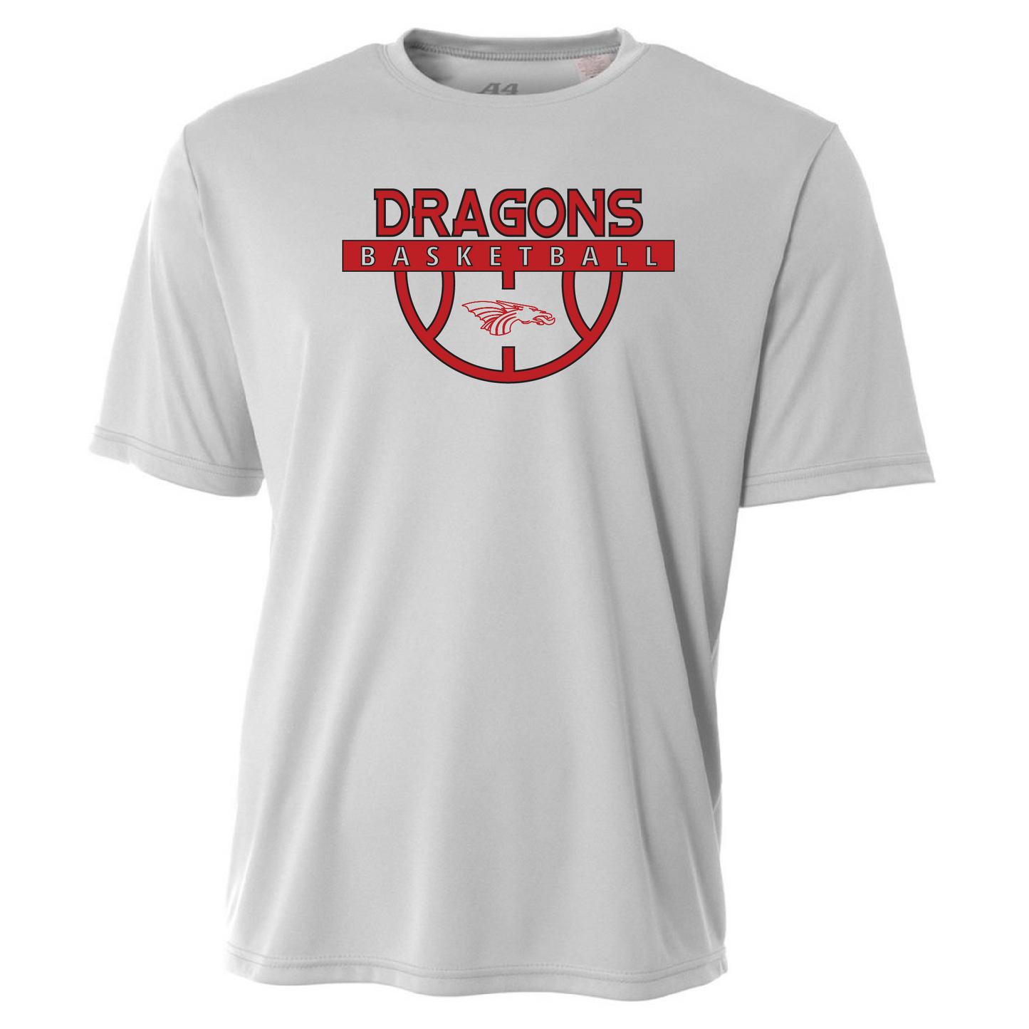 Mens S/S T-Shirt - Dragons Basketball