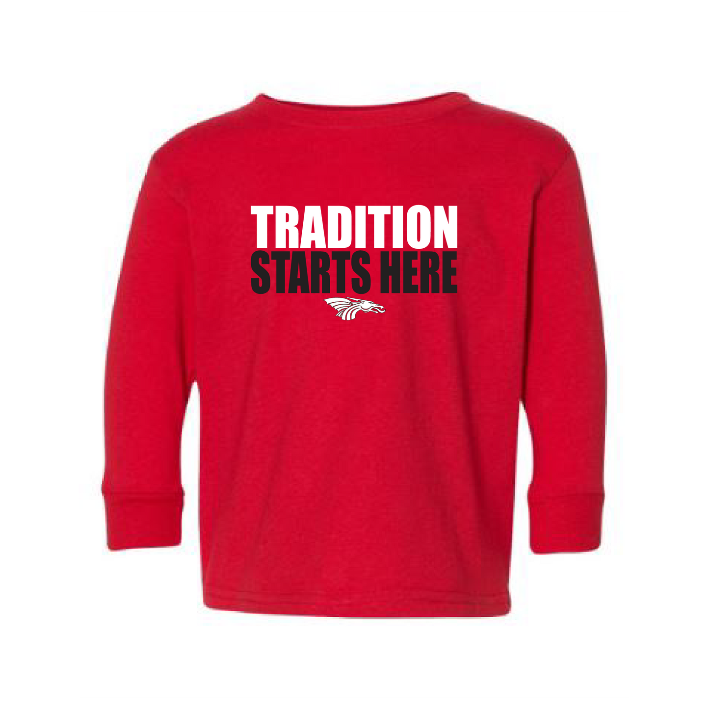 Toddler L/S T-shirt:  Tradition Starts Here