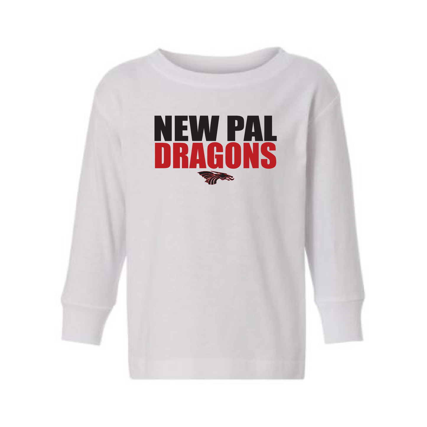 Toddler L/S T-shirt:  New Pal Dragons