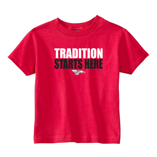 Toddler S/S T-shirt:  Tradition Starts Here