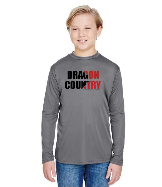 Youth Long Sleeve T-Shirt - Dragon Country Arrowed