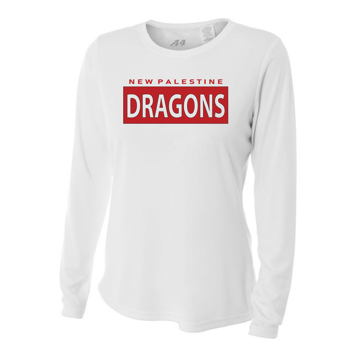 Womens Long Sleeve T-Shirt - Dragons Boxed